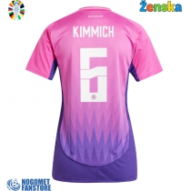 Njemačka Joshua Kimmich #6 Gostujuci Dres za Ženska EP 2024 Kratak Rukav